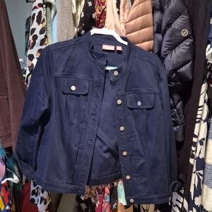 Chico's Deep Blue Jacket